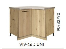 Apatinė spintelė kampinė (90cm) VIV-16D
