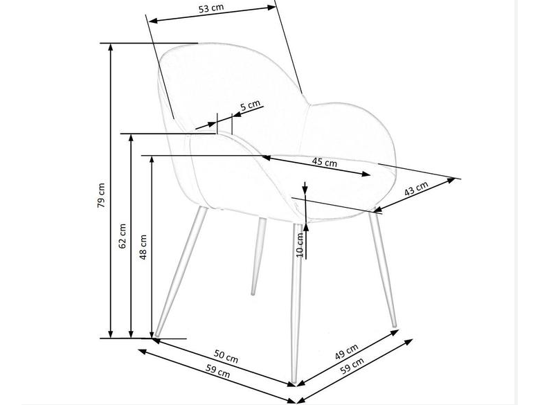 Kėdė K-480 9 Kėdė K-480 9
