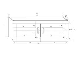 Pakabinama spintelė VRN-23