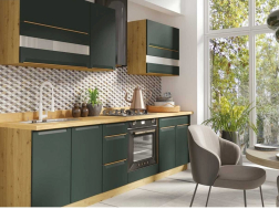 VIRTUVĖS KOMPLEKTAS GLAMOUR GREEN 260