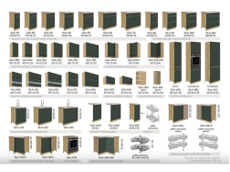 VIRTUVĖS KOMPLEKTAS GLAMOUR GREEN 260