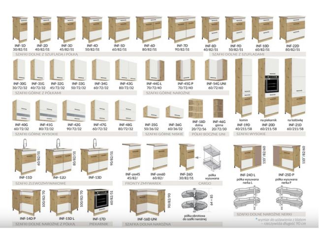 VIRTUVĖ INFINITY 260 White / Artisan 4