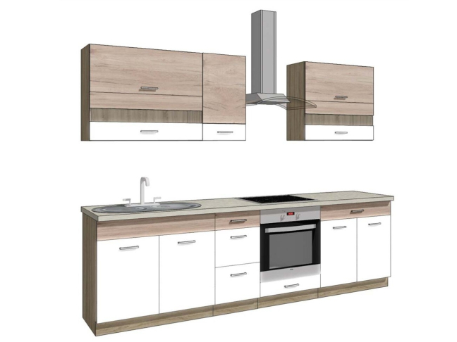 Virtuvės komplektas ECONO A 1