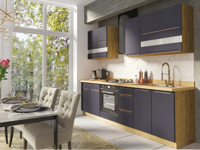 VIRTUVĖS KOMPLEKTAS GLAMOUR BLUE 260