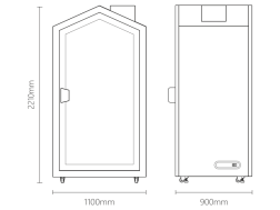 Akustinė kabina Monday