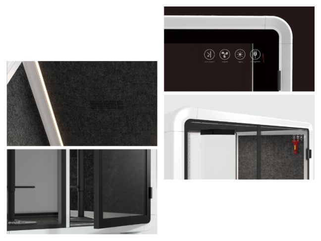 Akustinė kabina Large Booth 5 Akustinė kabina Large Booth 5