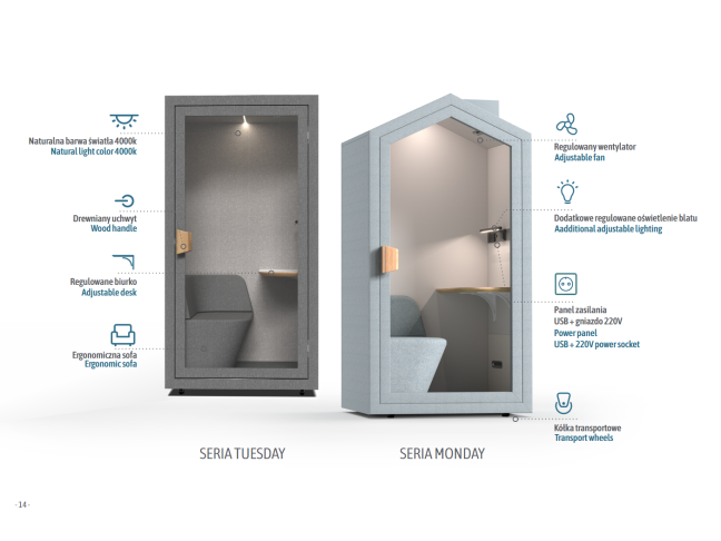 Akustinė kabina Tuesday 10 Akustinė kabina Tuesday 10