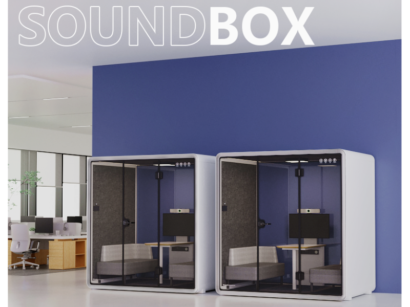 Akustinė kabina Large Booth 2 Akustinė kabina Large Booth 2