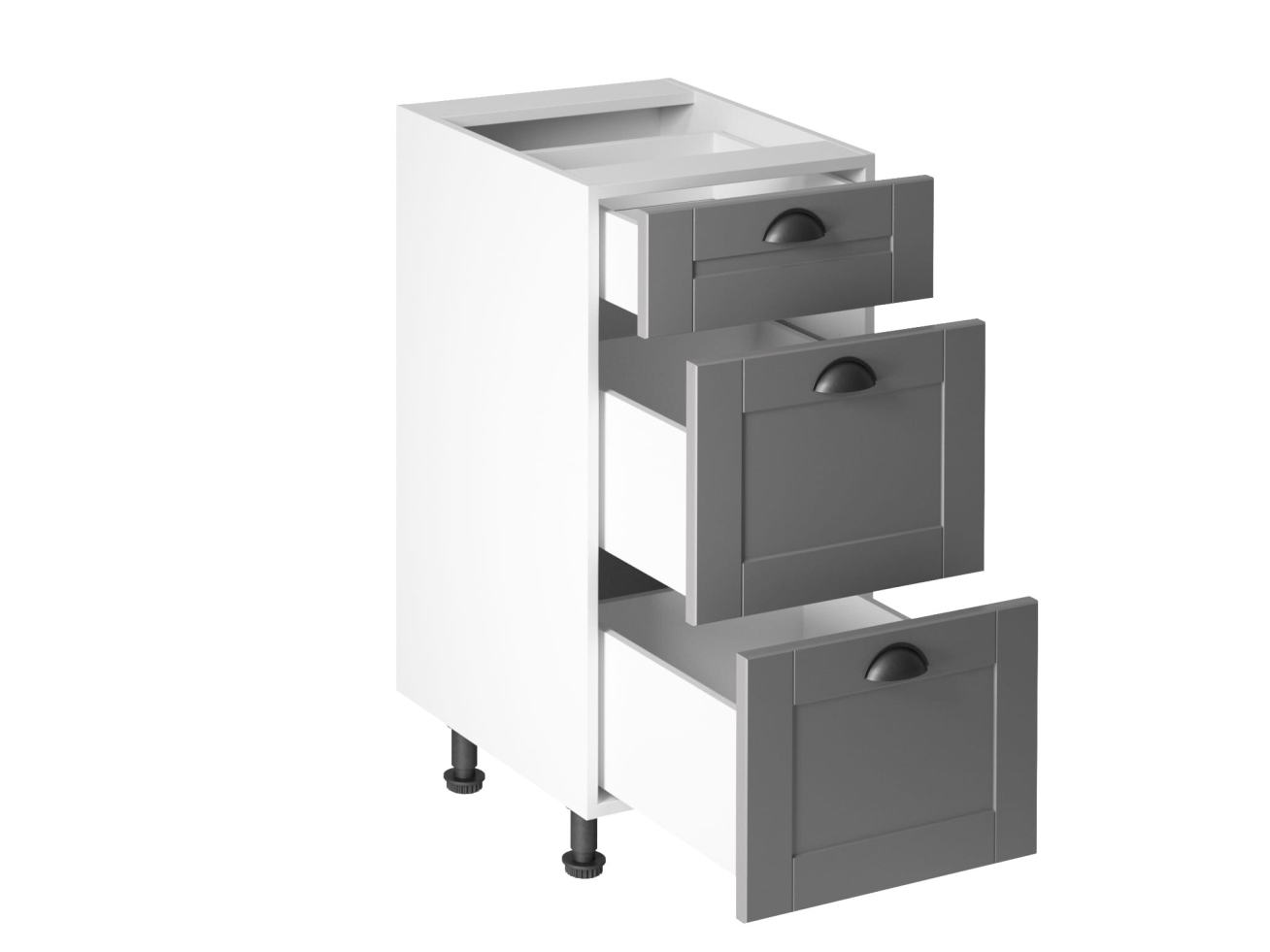 Apatinė spintelė Linea D40S3 1 Apatinė spintelė Linea D40S3 1