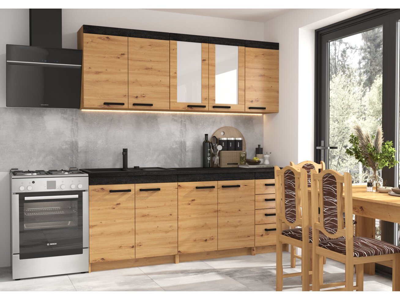 Apatinė spintelė orkaitei ROD-07 S60-PK 4