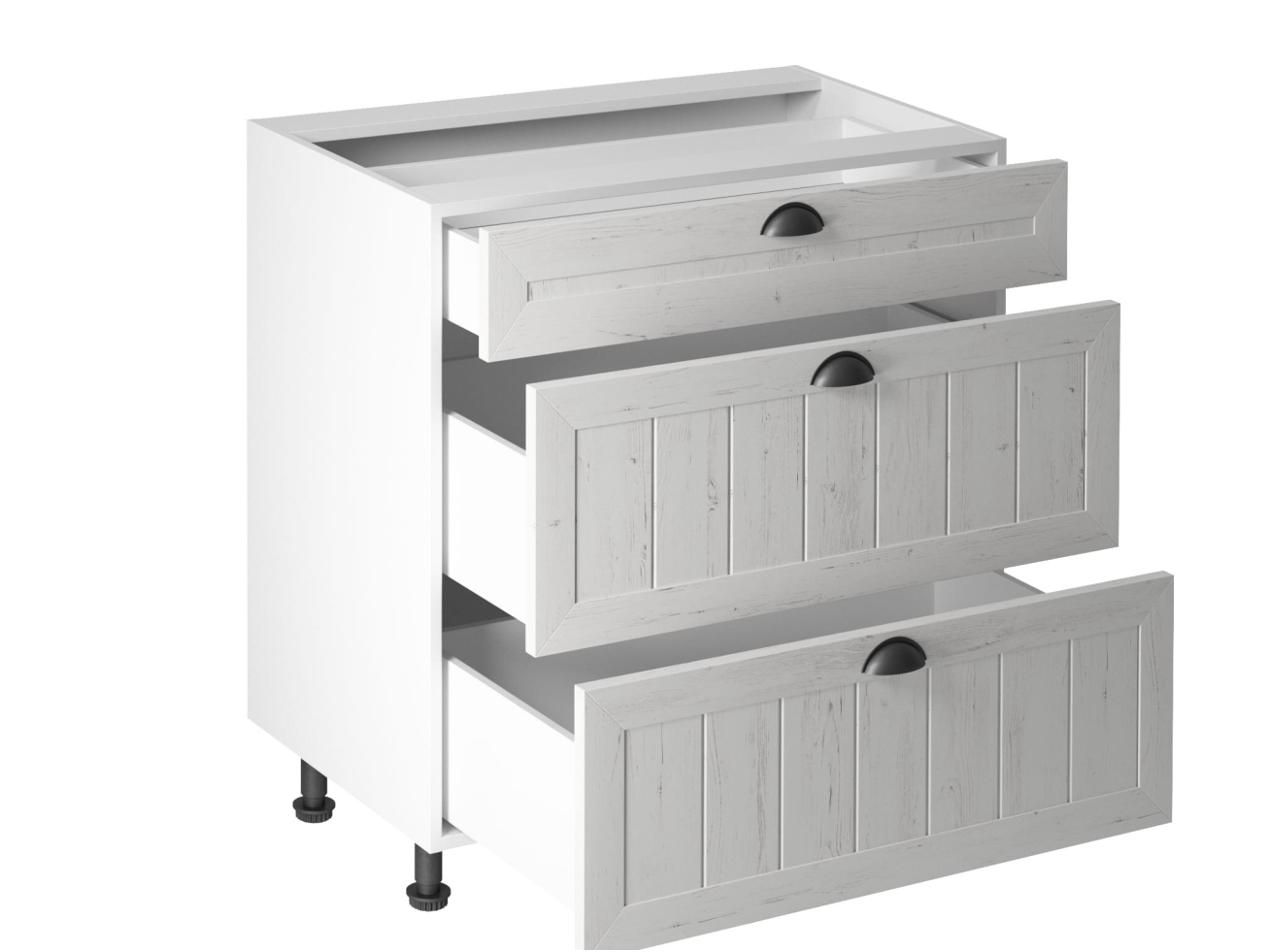 Apatinė spintelė Prowansja D80S3 1