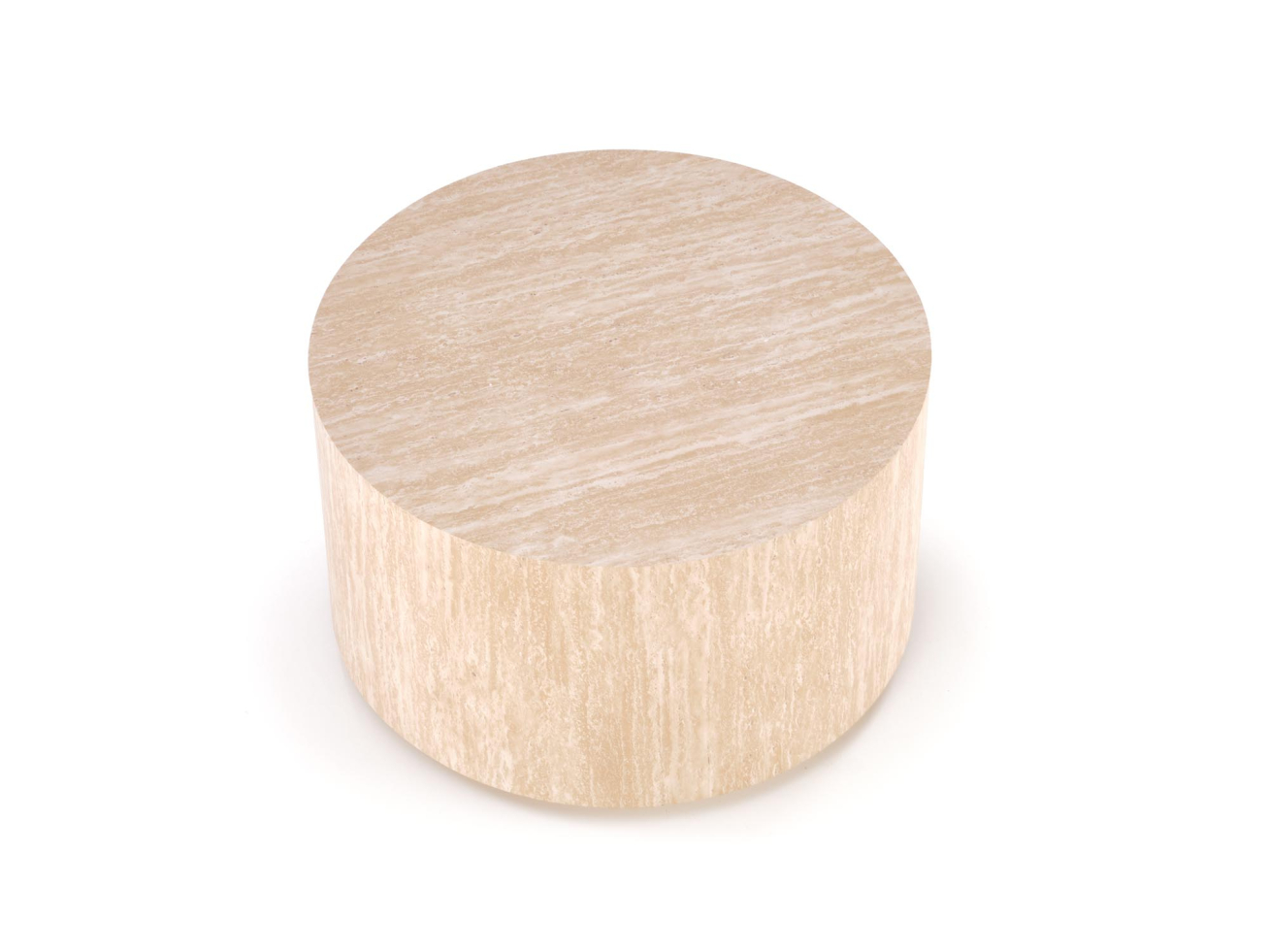 Apvalus Kavos staliukas TRAVERTINO 1 Apvalus Kavos staliukas TRAVERTINO 1