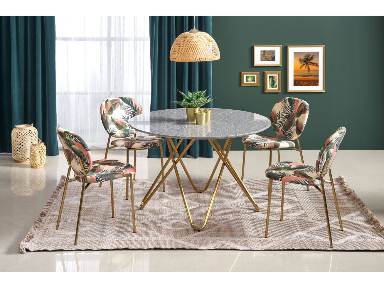 Apvalus stalas BONELLO Apvalus stalas BONELLO