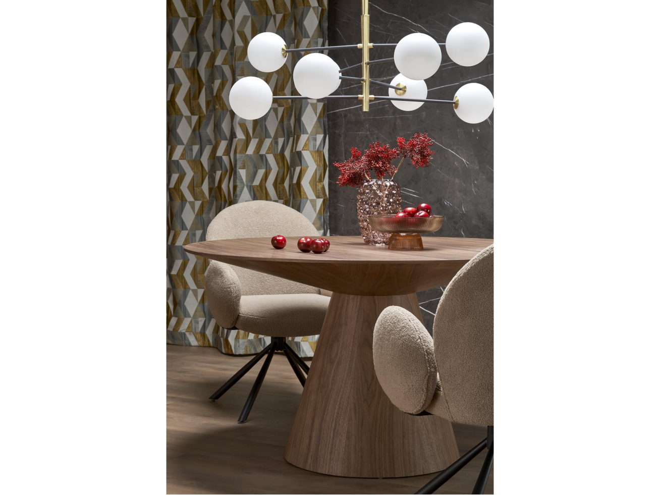 Apvalus stalas HENDERSON 6