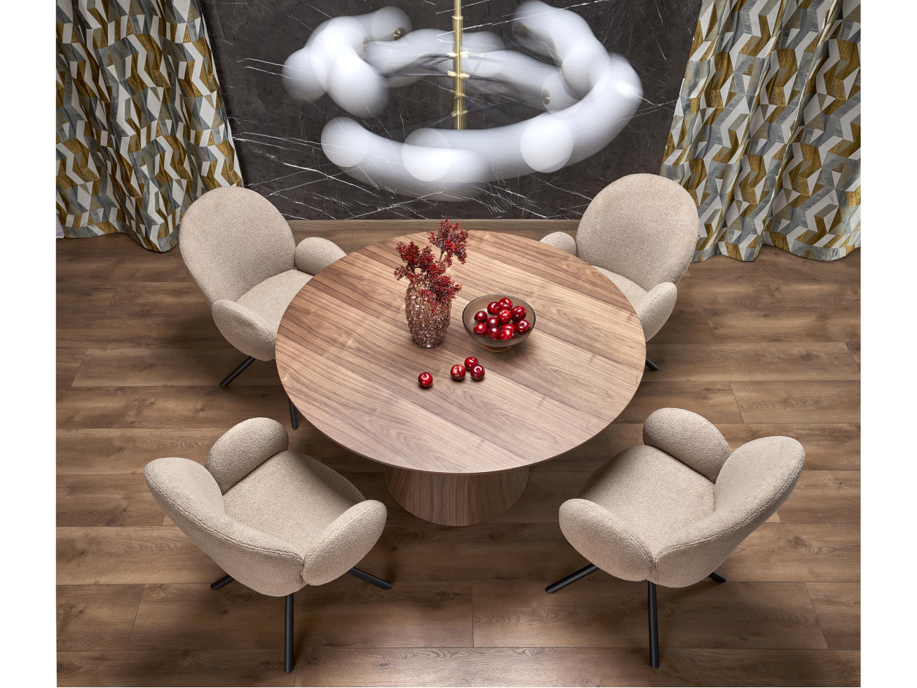 Apvalus stalas HENDERSON 3 Apvalus stalas HENDERSON 3