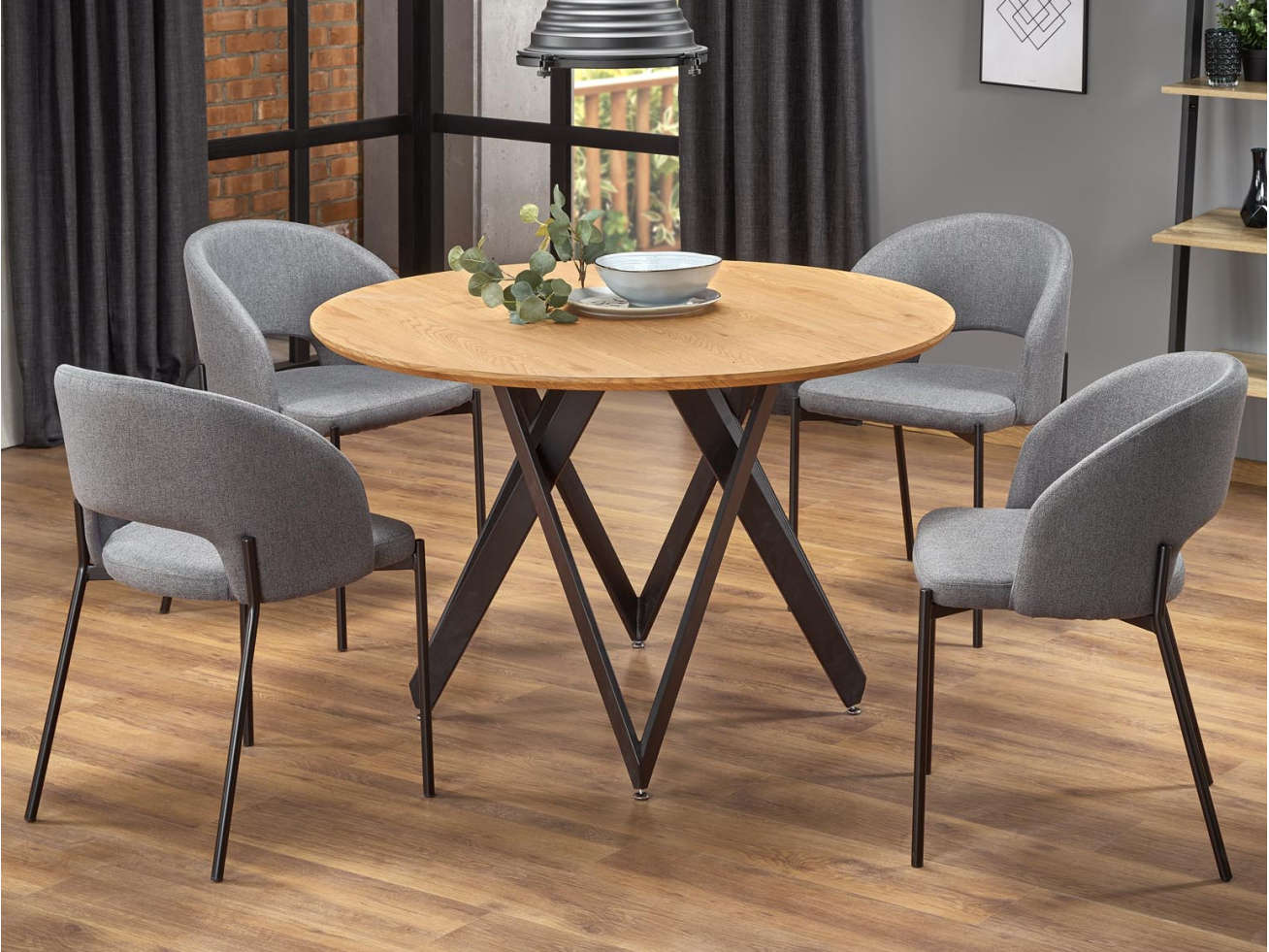 Apvalus stalas MOZAMBIK Apvalus stalas MOZAMBIK