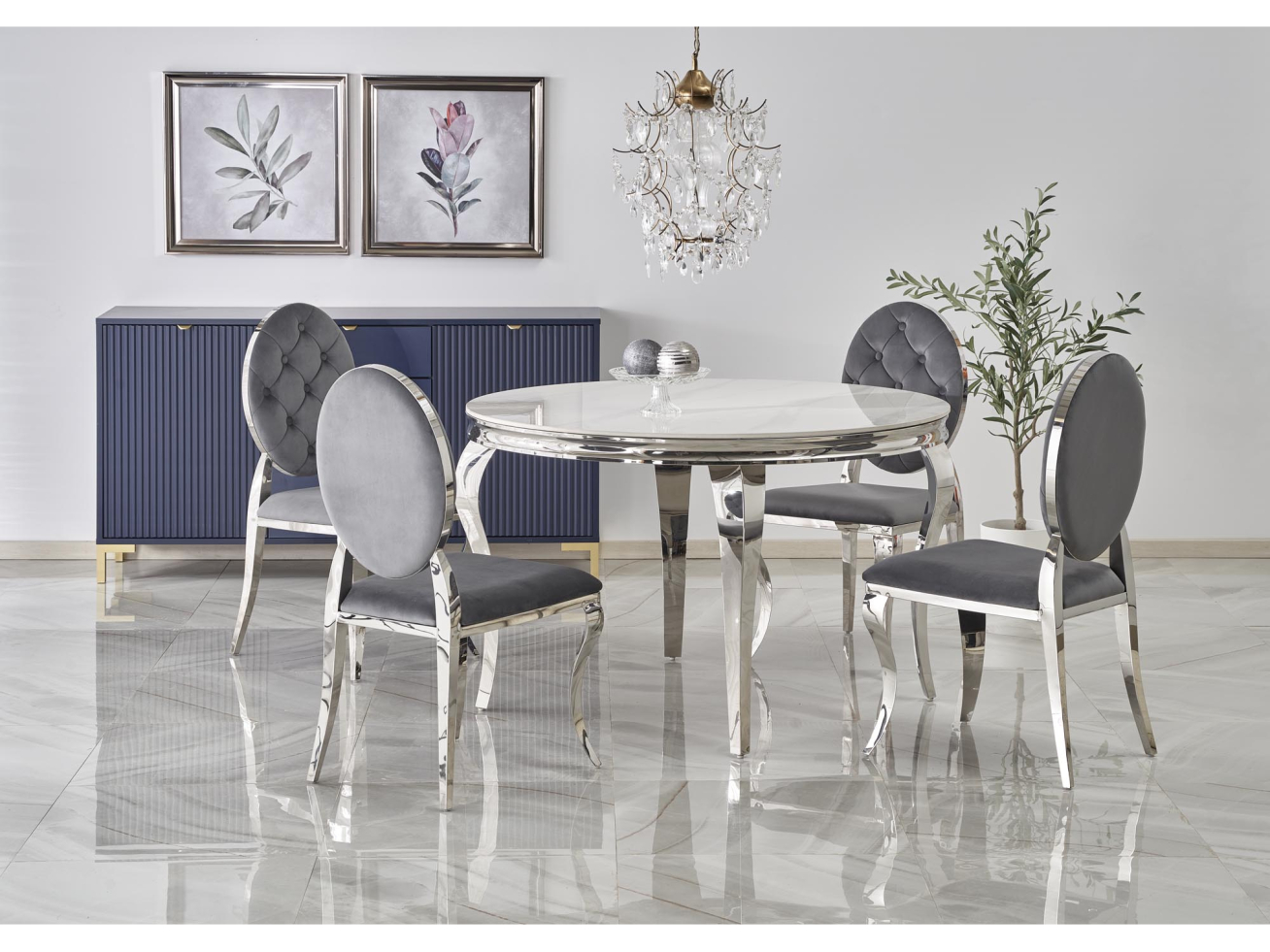 Apvalus stalas REGINALD Apvalus stalas REGINALD