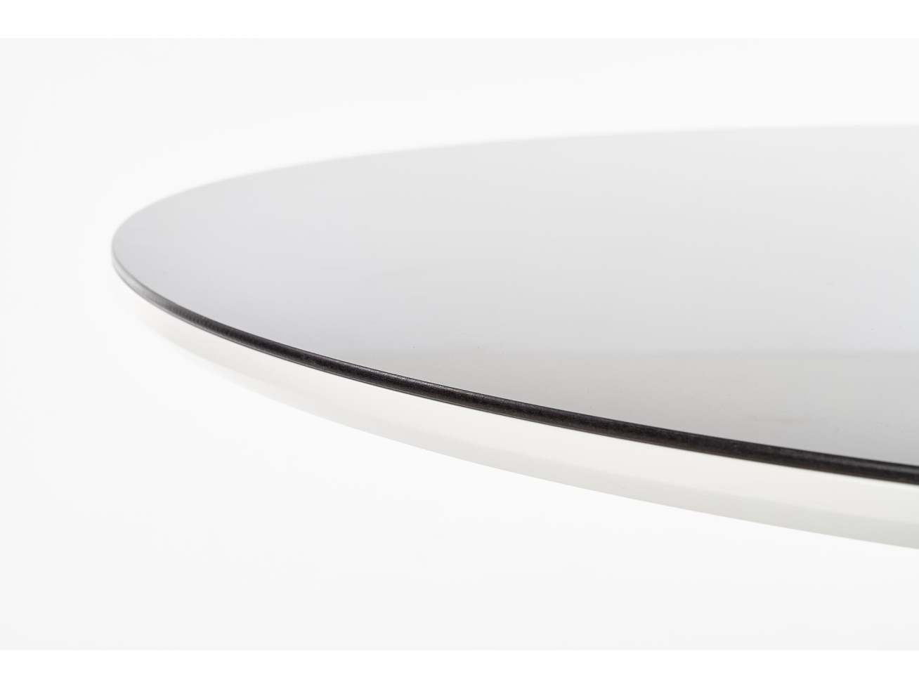 Apvalus stiklinis stalas AVELAR 7 Apvalus stiklinis stalas AVELAR 7