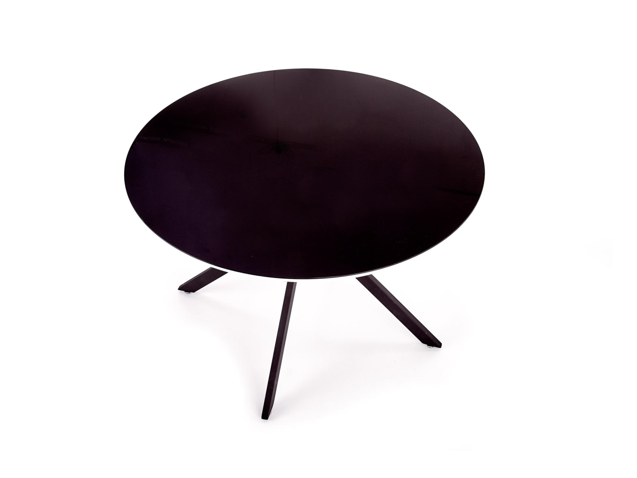 Apvalus stiklinis stalas AVELAR 6