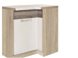 Apatinė kampinė spintelė (100cm) ECO-15D