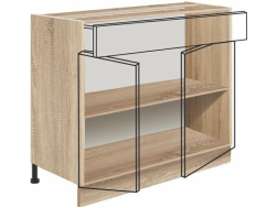 Apatinė spintelė (90cm) CRE-7D