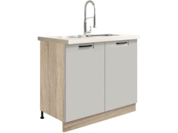 Apatinė spintelė kriauklei (90cm) FL-13D