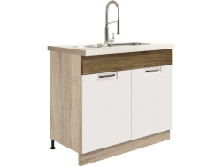 Apatinė spintelė kriauklei (90cm) FR-13D