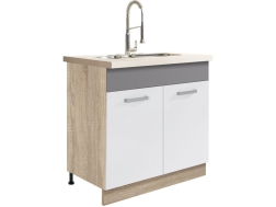 Apatinė spintelė kriauklei (80cm) GLO-12D