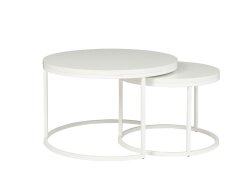 Apvaliu Kavos staliukų rinkinys LOFT