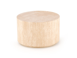 Apvalus Kavos staliukas TRAVERTINO