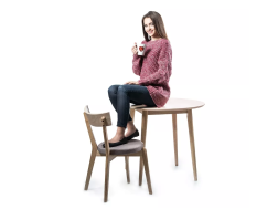 Apvalus stalas NELSON