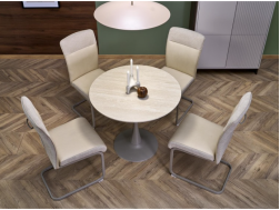 Apvalus stalas TOLIO