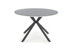 Apvalus stiklinis stalas AVELAR