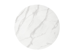 Apvalus stiklinis stalas CASEMIRO