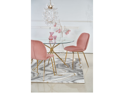 Apvalus stiklinis stalas RONDO