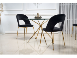 Apvalus stiklinis stalas RONDO