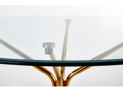 Apvalus stiklinis stalas RONDO