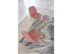 Apvalus stiklinis stalas RONDO