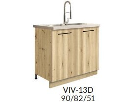 Apatinė spintelė kriauklei (90cm) VIV-13D Apatinė spintelė kriauklei (90cm) VIV-13D