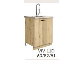 Apatinė spintelė kriauklei (60cm) VIV-11D