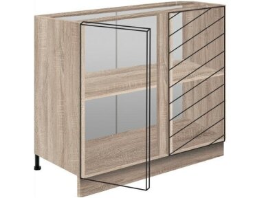 Apatinė spintelė (90cm) GLO-24D Apatinė spintelė (90cm) GLO-24D