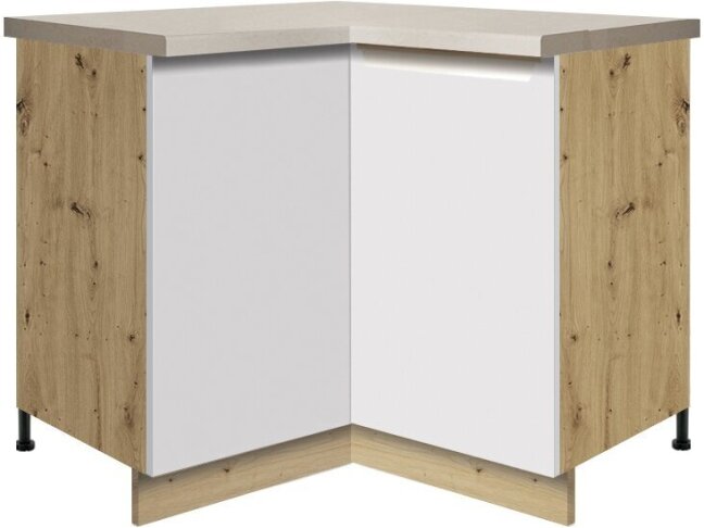 Apatinė kampinė spintelė (90cm) GLA-16D