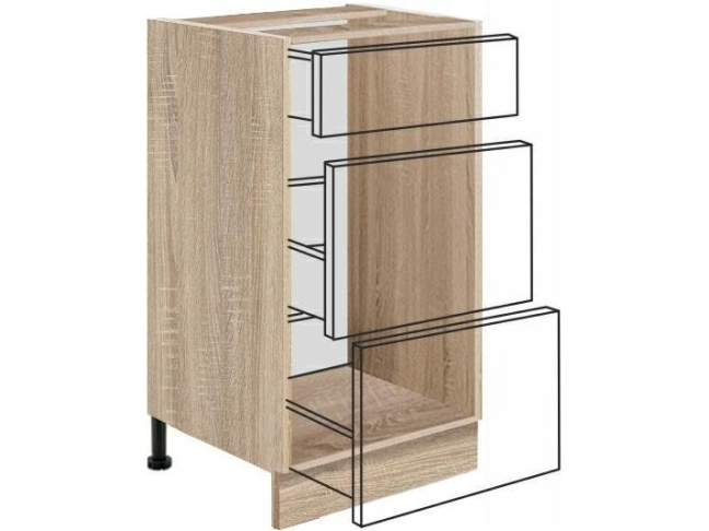 Apatinė spintelė ECO-8D 1