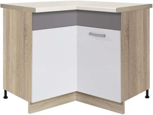 Apatinė spintelė kampinė (90cm) GLO-16D