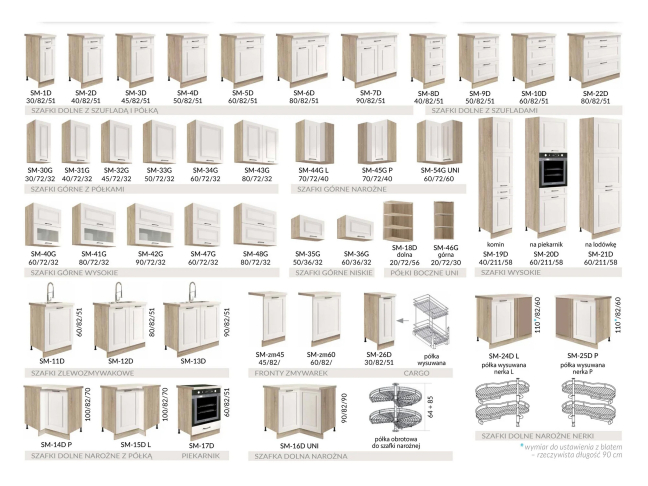 Apatinė spintelė (70cm) SM-15D 7 Apatinė spintelė (70cm) SM-15D 7