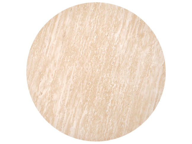 Apvalus Kavos staliukas TRAVERTINO 3 Apvalus Kavos staliukas TRAVERTINO 3