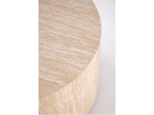 Apvalus Kavos staliukas TRAVERTINO 4