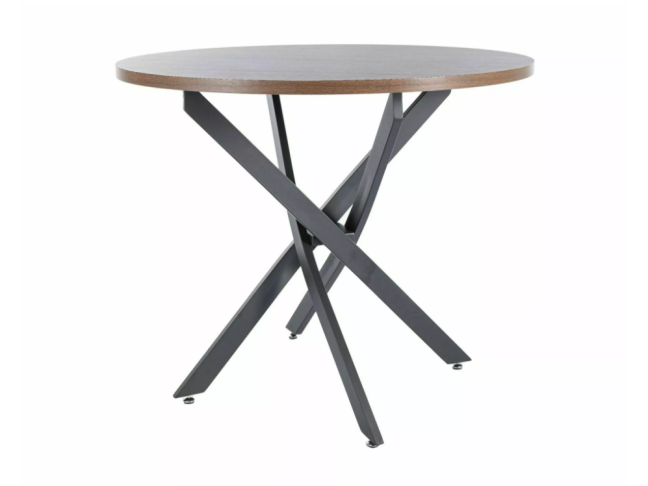 Apvalus stalas AGIS RIEŠUTAS 1