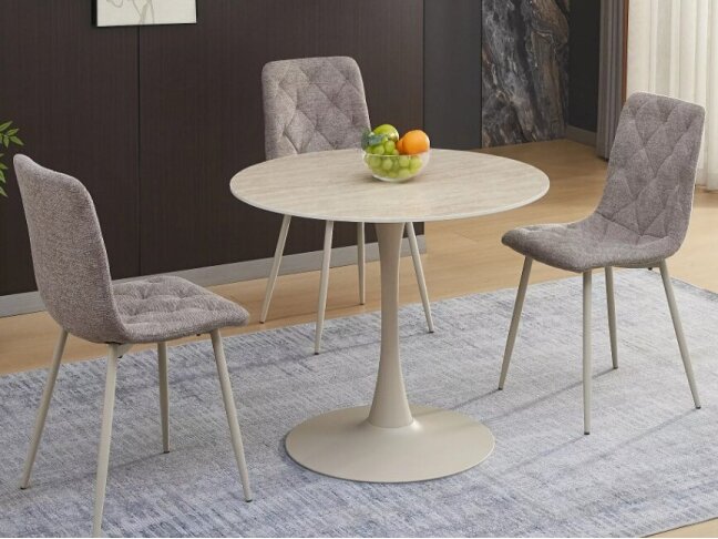 Apvalus stalas AMADEO 90 CERAMIC Apvalus stalas AMADEO 90 CERAMIC