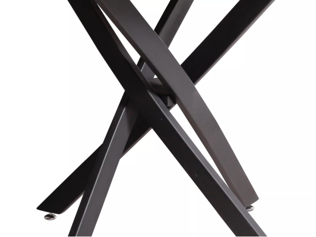 Apvalus stiklinis stalas AGIS 6 Apvalus stiklinis stalas AGIS 6